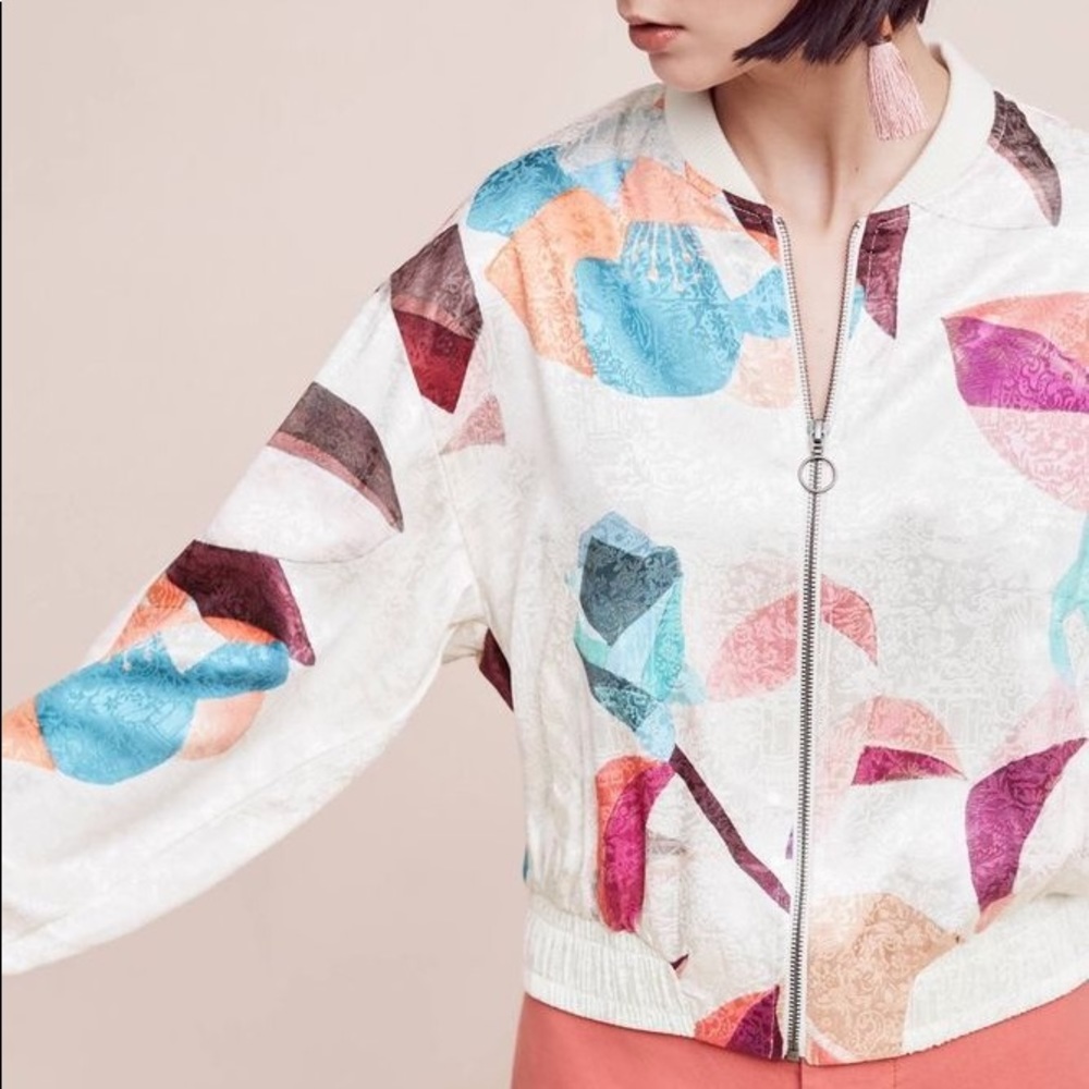 Anteopologie light weight geo art bomber - Picture 2 of 6